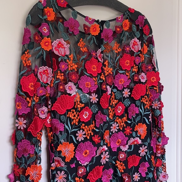 Lela Rose floral dress - Picture 6 of 8